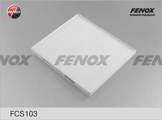 Fenox FCS103 - фильтр салонный!\Jac JS4, Hyundai Solaris/Tucson/Genesis, Kia Rio/Sportage/Carens/ Cerato autodif.ru