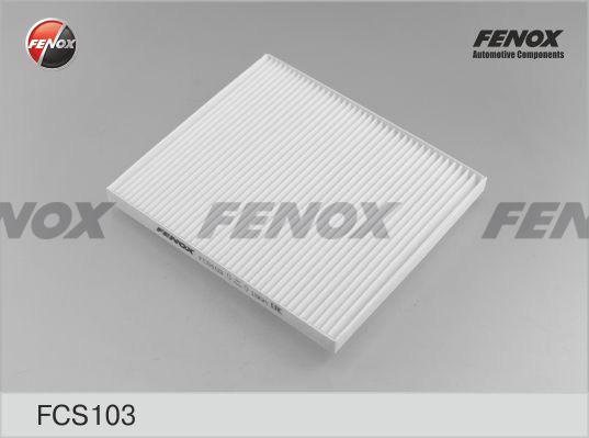 Fenox FCS103 - фильтр салонный!\Jac JS4, Hyundai Solaris/Tucson/Genesis, Kia Rio/Sportage/Carens/ Cerato autodif.ru