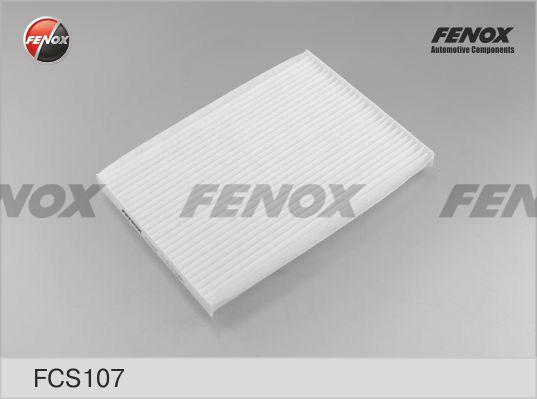 Fenox FCS107 - фильтр салона!\Nissan Qashqai 07- 1.6, 2.0, 1.5dCi-2.0dCi, X-Trail (T31) 07- 2.0, 2.5, 2.0dCi autodif.ru