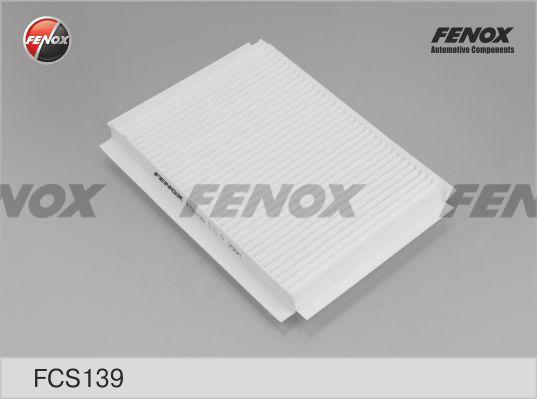 Fenox FCS139 - САЛОННЫЙ ФИЛЬТР Hyundai i30 07-12 1.4-2.0, 1.6CRDi, 2.0CRDi, Kia Seed 06- 1.4-2.0, 1.6CRDi, 2.0CRDi autodif.ru
