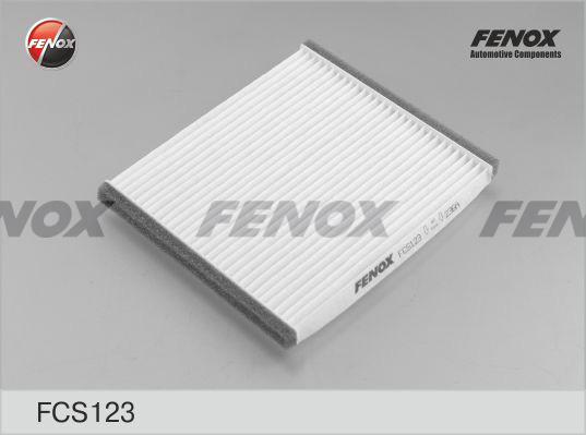 Fenox FCS123 - САЛОННЫЙ ФИЛЬТР Toyota Avensis 03-08 1.6-2.4, Corolla 02-09 1.4-1.8 autodif.ru