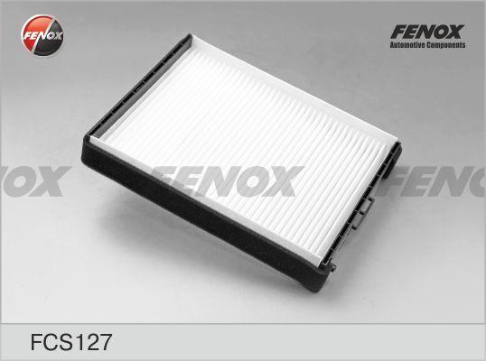 Fenox FCS127 - Фильтр салонный Hyundai Santa Fe 01-06, Sonata 98-04, Trajet 00-08, Kia Sorento 02- FCS127 autodif.ru