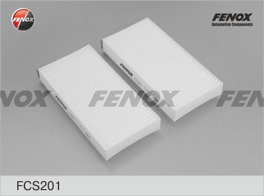 Fenox FCS201 - Фильтр воздуха в салоне autodif.ru