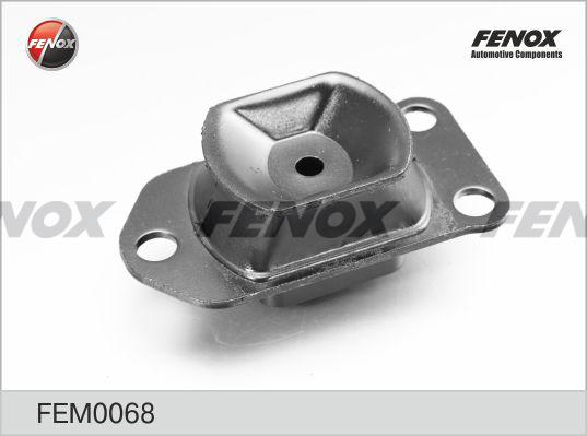 Fenox FEM0068 - Подушка, опора, подвеска двигателя autodif.ru