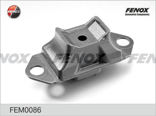 Fenox FEM0086 - Подушка, опора, подвеска двигателя autodif.ru