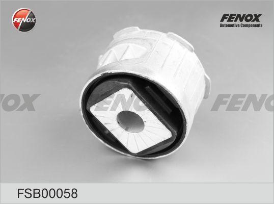 Fenox FSB00058 - Сайлентблок балки моста autodif.ru