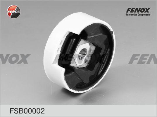 Fenox FSB00002 - Сайлентблок, рычаг подвески колеса autodif.ru