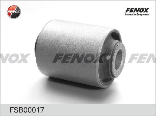 Fenox FSB00017 - Сайлентблок, рычаг подвески колеса autodif.ru