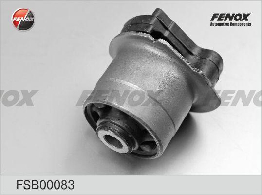 Fenox FSB00083 - Сайлентблок, рычаг подвески колеса autodif.ru