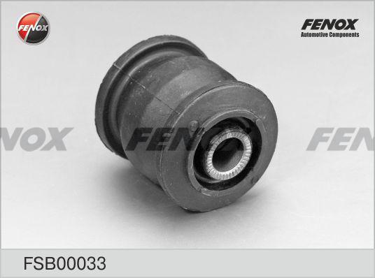 Fenox FSB00033 - Сайлентблок, рычаг подвески колеса autodif.ru