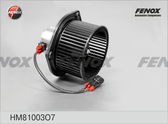 Fenox HM81003O7 - Электровентилятор отопит.ВАЗ 2110-12, 2123, 1117-19, в сборе с двигателем. НМ81003 О7 FENOX autodif.ru