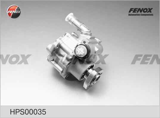 Fenox HPS00035 - Гидравлический насос, рулевое управление, ГУР autodif.ru