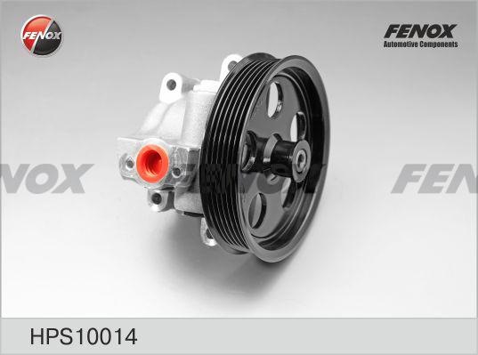 Fenox HPS10014 - Гидравлический насос, рулевое управление, ГУР autodif.ru