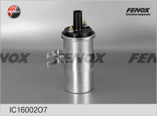 Fenox IC16002O7 - Катушка зажигания ВАЗ 2108-09, (аналог 027.3705). IC16002 O7 FENOX autodif.ru