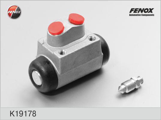 Fenox K19178 - Колесный тормозной цилиндр autodif.ru