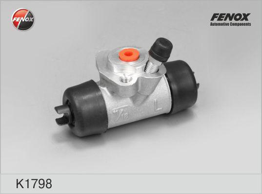 Fenox K1798 - цилиндр тормозной задний левый!\ Toyota Corolla E12 1.6/2.0D 02-07/Yaris 1.0-1.5/1.4D 99-05 autodif.ru