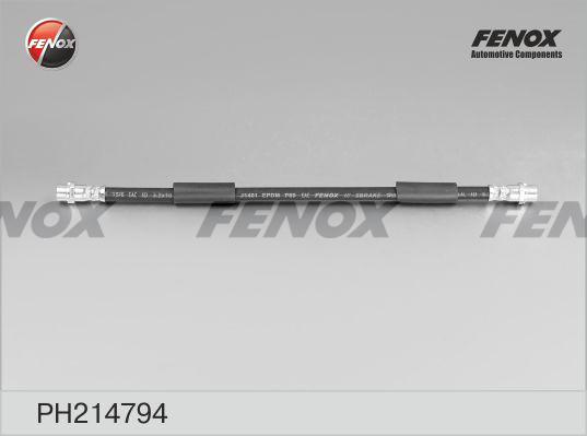 Fenox PH214794 - 11.21155=854796 [4D0611707D] !шланг торм. пер.\ Audi A8 2.8-6.0/2.5TDi/3.3TDi 94> L=385 autodif.ru