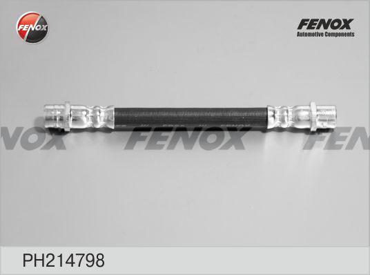 Fenox PH214798 - Шланг тормозной задний VW Bora, Golf IV, Lupo, Polo / AUDI A1, A3, TT / SKODA Fabia, Octavia, Rapid, autodif.ru
