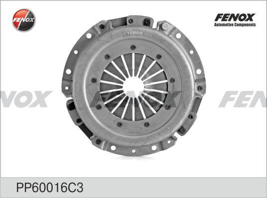 Fenox PP60016C3 - Нажимной диск сцепления autodif.ru