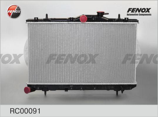 Fenox RC00091 - Радиатор, охлаждение двигателя autodif.ru