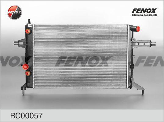 Fenox RC00057 - Радиатор, охлаждение двигателя autodif.ru