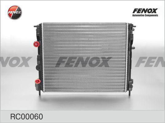 Fenox RC00060 - РАДИАТОР ОХЛАЖДЕНИЯ ДВИГАТЕЛЯ_FENOX_RENAULT LOGAN 1.4 1.6 /MT 04- autodif.ru