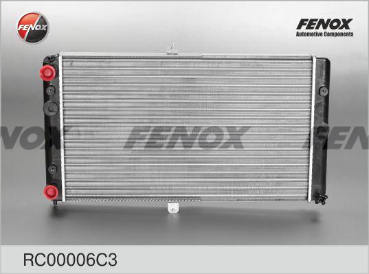 Fenox RC00006C3 - Радиатор системы охлаждения ВАЗ 2110-2112 autodif.ru