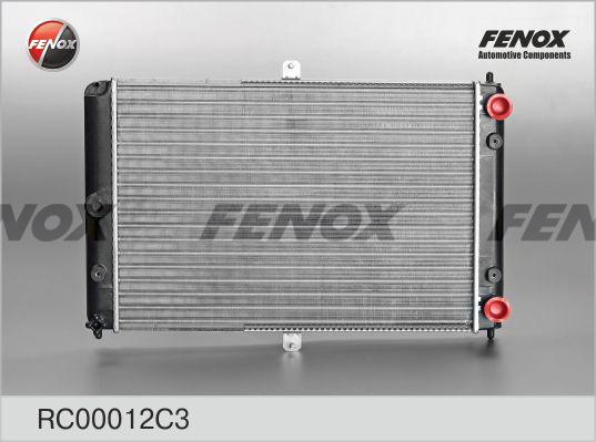 Fenox RC00012C3 - Радиатор, охлаждение двигателя autodif.ru