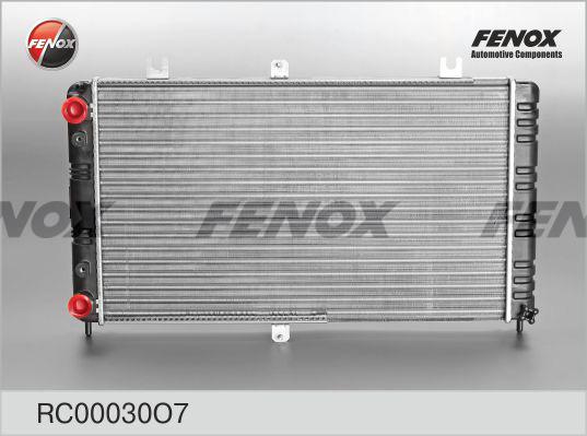 Fenox RC00030O7 - Радиатор охлаждения двигателя ВАЗ 2170-2172 Priora autodif.ru