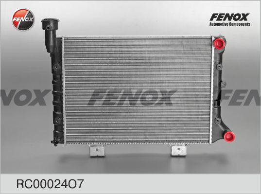 Fenox RC00024O7 - Радиатор охлаждения autodif.ru