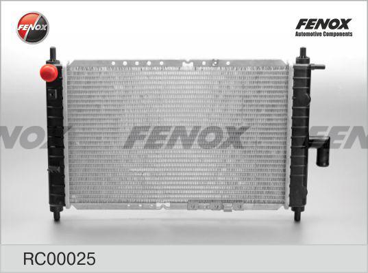 Fenox RC00025 - Радиатор, охлаждение двигателя autodif.ru