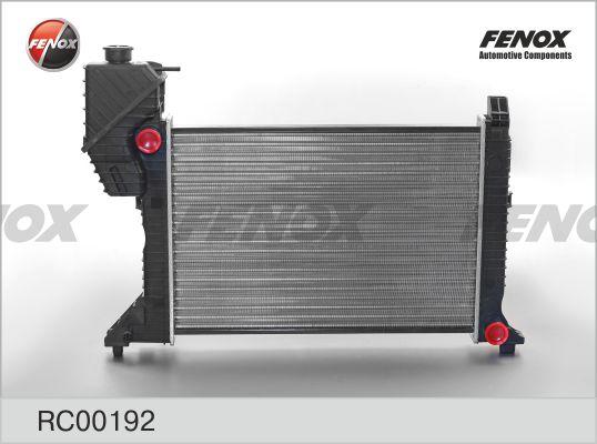 Fenox RC00192 - Радиатор, охлаждение двигателя autodif.ru