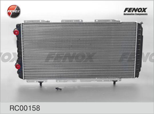 Fenox RC00158 - Радиатор, охлаждение двигателя autodif.ru