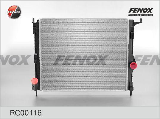 Fenox RC00116 - Радиатор, охлаждение двигателя autodif.ru