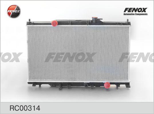 Fenox RC00314 - Радиатор, охлаждение двигателя autodif.ru