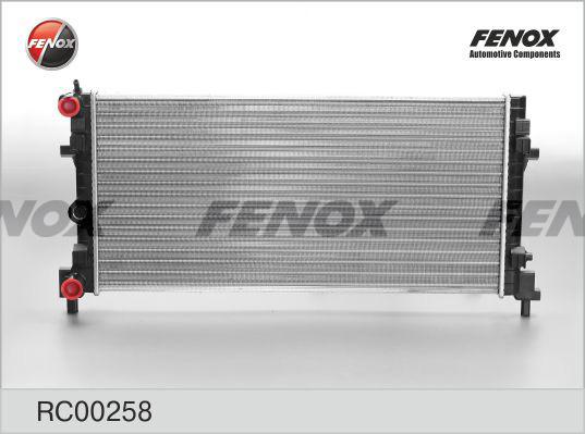 Fenox RC00258 - Радиатор, охлаждение двигателя autodif.ru