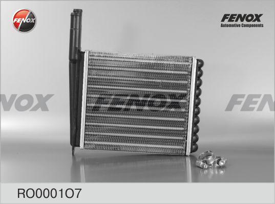 Fenox RO0001O7 - Радиатор печки алюм. сборный ВАЗ 1117-1119 Kalina RO0001O7 autodif.ru