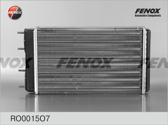 Fenox RO0015O7 - Теплообменник, отопление салона autodif.ru