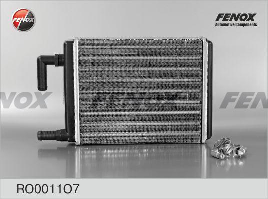Fenox RO0011O7 - Теплообменник, отопление салона autodif.ru