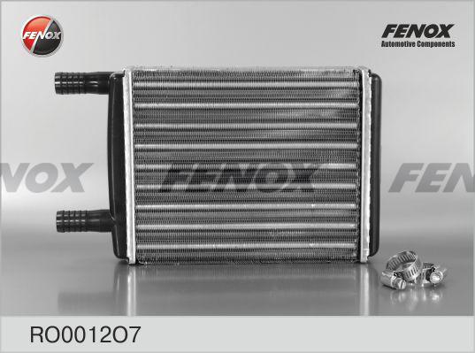 Fenox RO0012O7 - Теплообменник, отопление салона autodif.ru