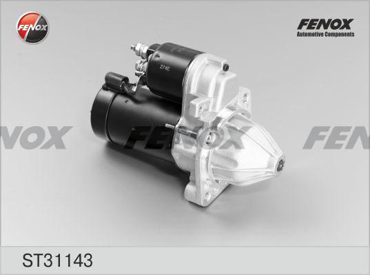 Fenox ST31143 - СТАРТЕР Ssang Yong Korado 97- 2.0, 2.3, Musso 96- 2.0, 2.3, VW LT28-46 96- 2.3, MB W202/W203/S202/A2 autodif.ru