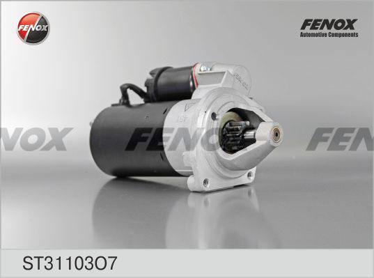 Fenox ST31103O7 - Автозапчасть/Стартер редукторный ан 5722.3708 НМ 1,55 кВт, конт. ВАЗ 2101-2107, 2121, 2123 ST31103O7 autodif.ru