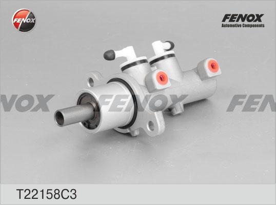 Fenox T22158C3 - Главный тормозной цилиндр autodif.ru
