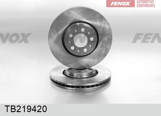 Fenox TB219420 - Тормозной диск autodif.ru