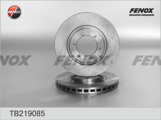 Fenox TB219085 - Тормозной диск autodif.ru