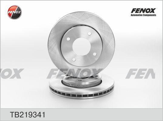 Fenox TB219341 - Тормозной диск autodif.ru