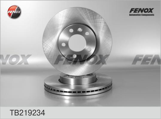 Fenox TB219234 - Тормозной диск autodif.ru
