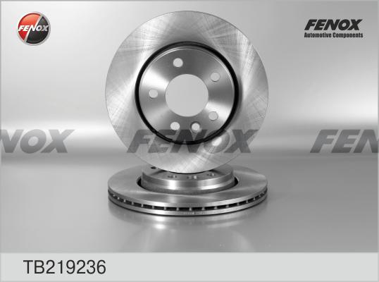 Fenox TB219236 - Тормозной диск autodif.ru
