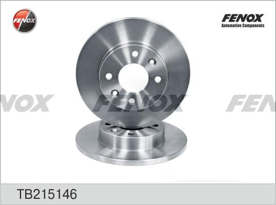 Fenox TB215146 - Тормозной диск autodif.ru