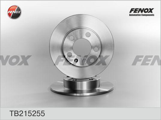 Fenox TB215255 - Тормозной диск autodif.ru